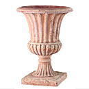 高級陶器植木鉢オルシナ56・ラスティコプランター