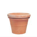 イタリア陶器・植木鉢・リムポット70